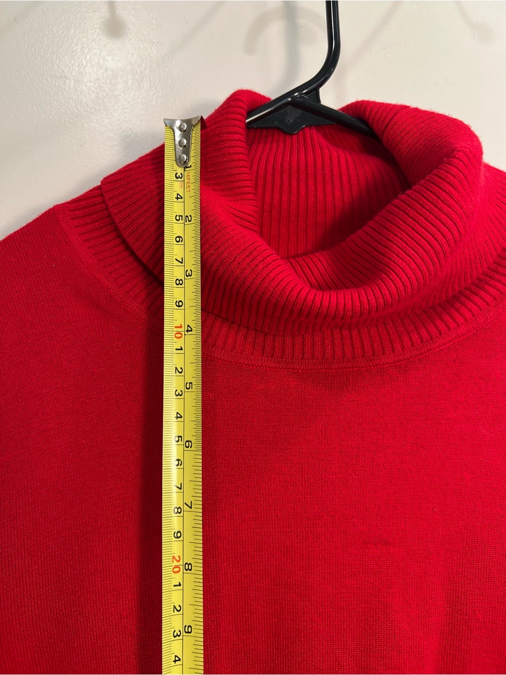 Calvin Klein Red Turtleneck Sweater - Picture 5 of 8